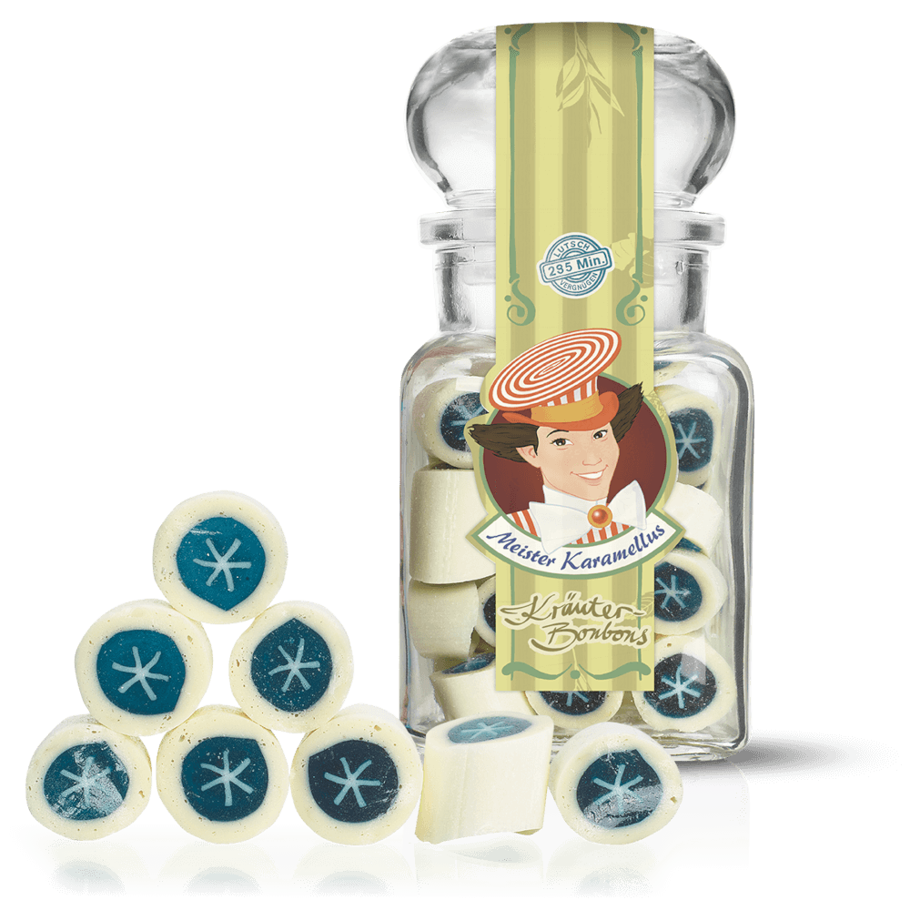 Karamellus_Kräuter_EisBonBon_Glas